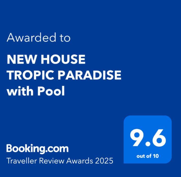 New House Tropic Paradise With Pool يلمستاد المظهر الخارجي الصورة